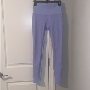Multicolored purple lululemon leggings